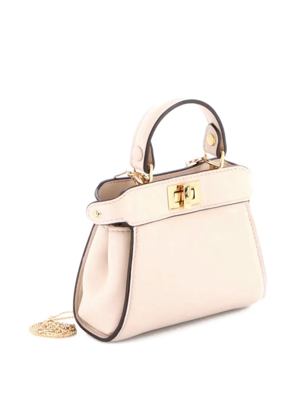 Fendi Peekaboo Bag Leather Nano crossbody bag - Image 2