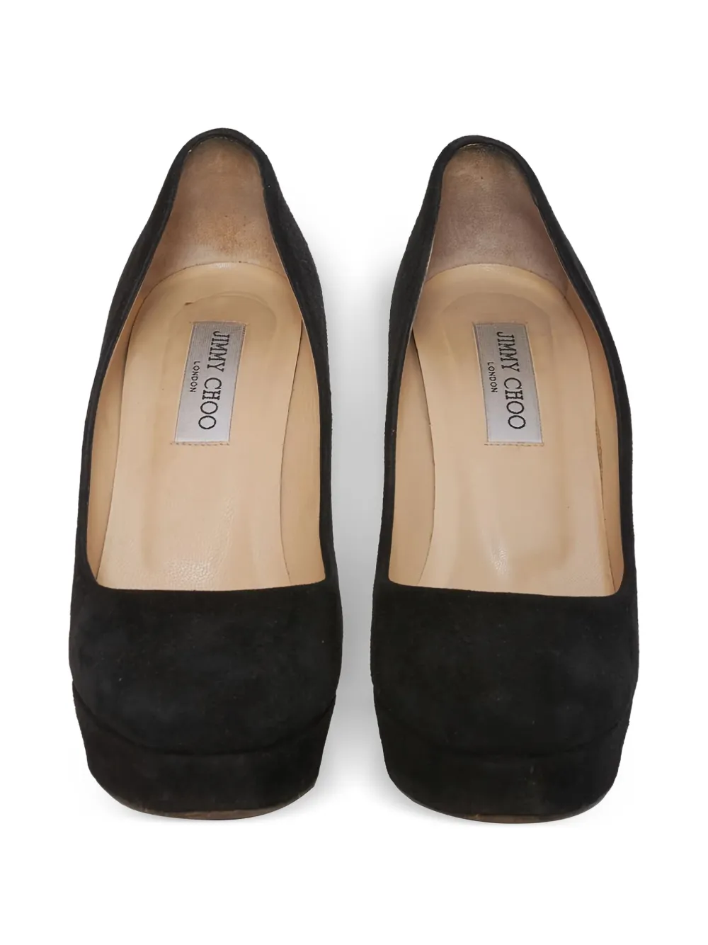 Jimmy Choo 130mm suede heeled pumps - Image 4