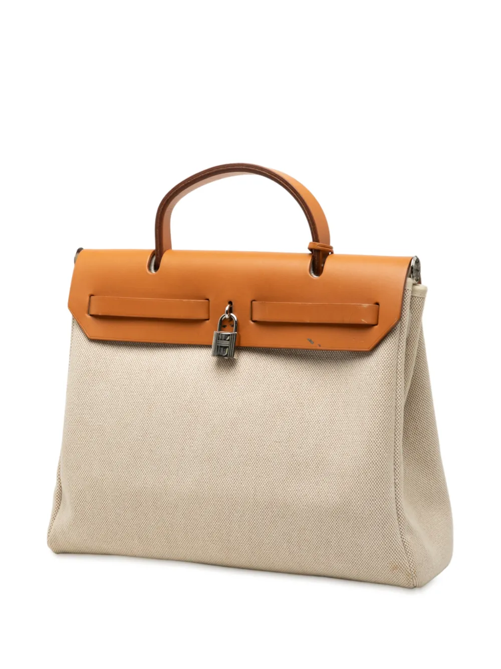 Hermès 2001 Toile Herbag PM satchel - Image 2