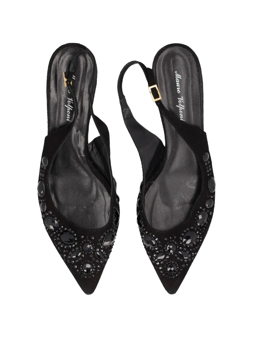 MAURO VOLPONI pointed slingback pumps - Image 4